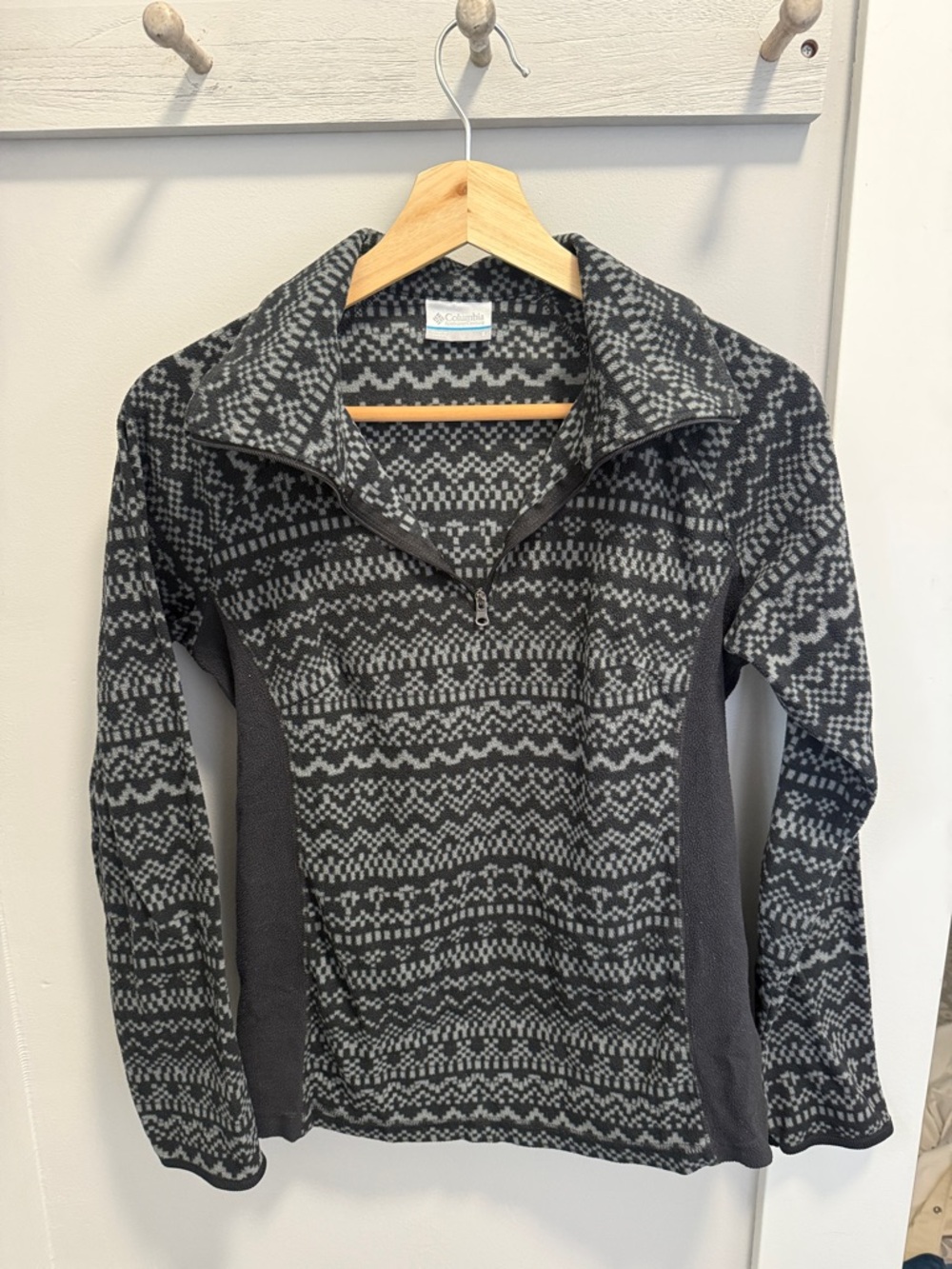 Columbia Women's Gray Half-Zip fleece